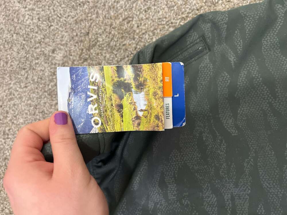 New Orvis Travel Skort Medium Pixelated Camo Green - Picture 5 of 7